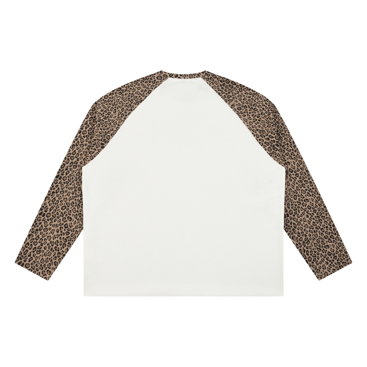 STYLESTREET — Leopard Raglan Long Sleeve T-Shirt