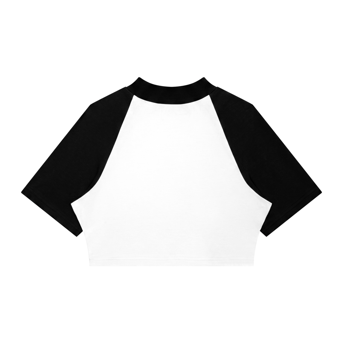 STYLESTREET — Women's Color Block Raglan Crop Tee
