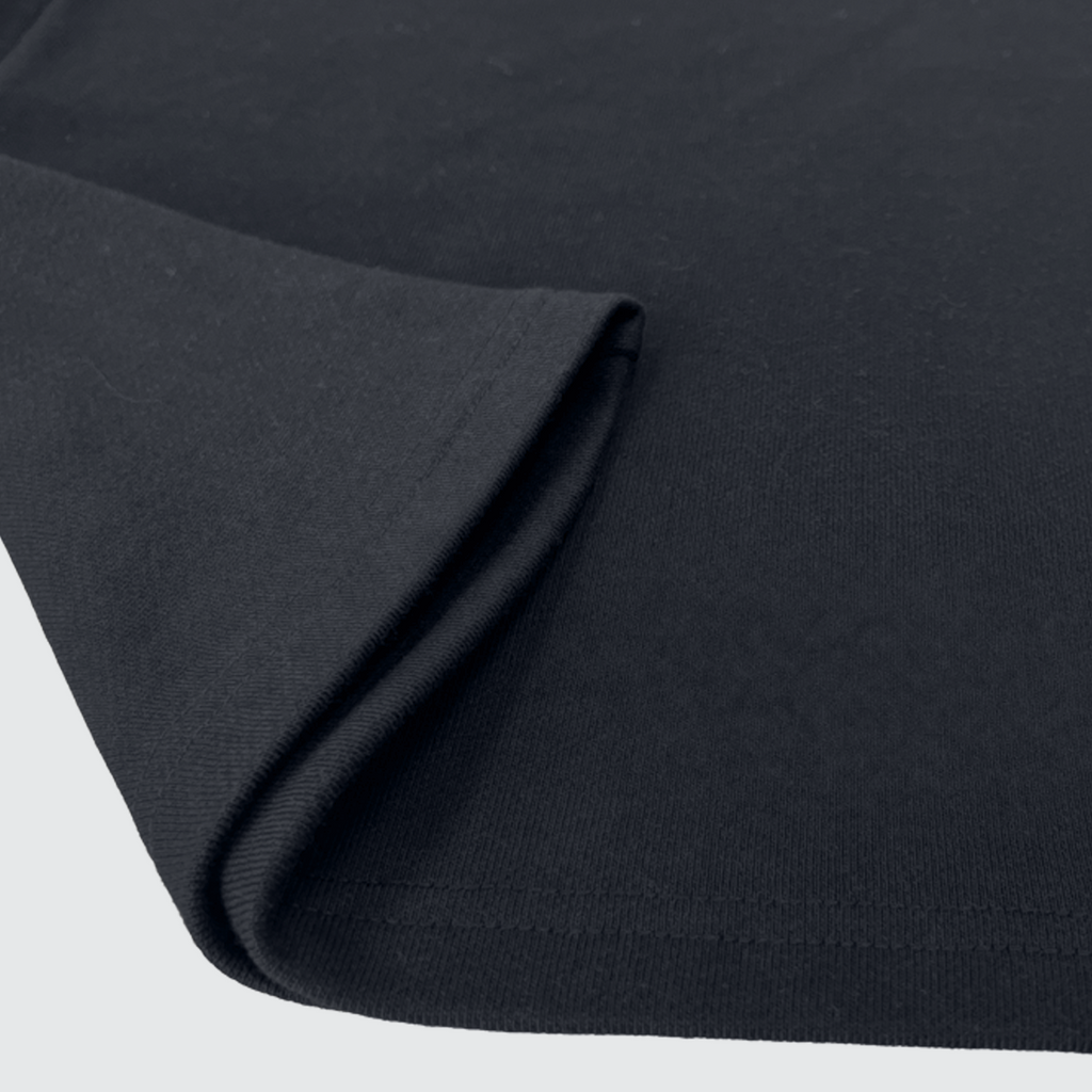 STYLESTREET Double-Waist Cotton Wide-Leg Sweatpants