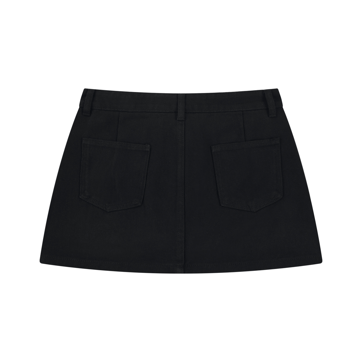 STYLESTREET — Women's Studded Denim Mini Skirt