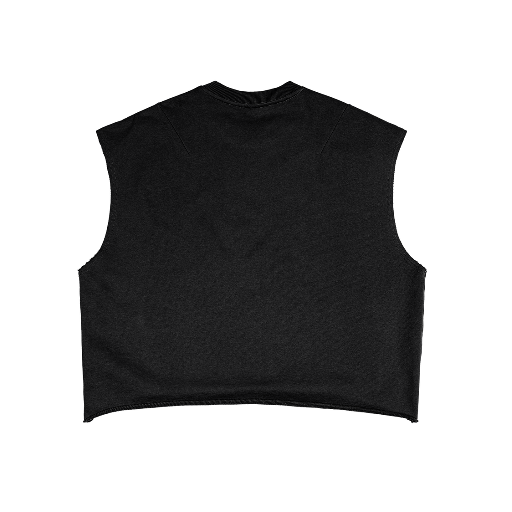 STYLESTREET French Terry Boxy Tank Top