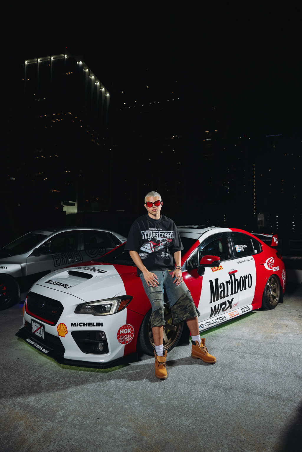 Marlboro T-shirt Snow Washed