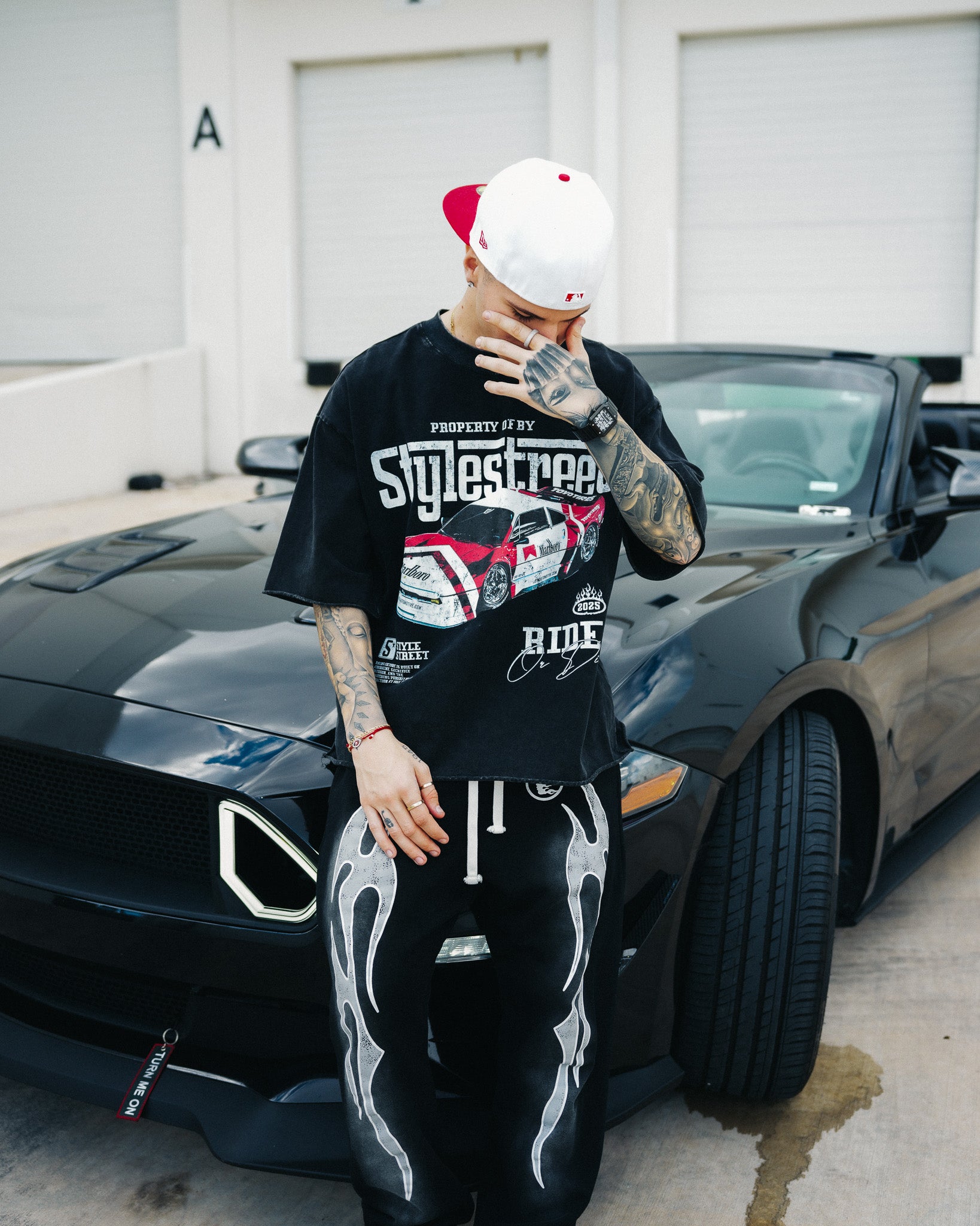 Marlboro T-shirt Snow Washed