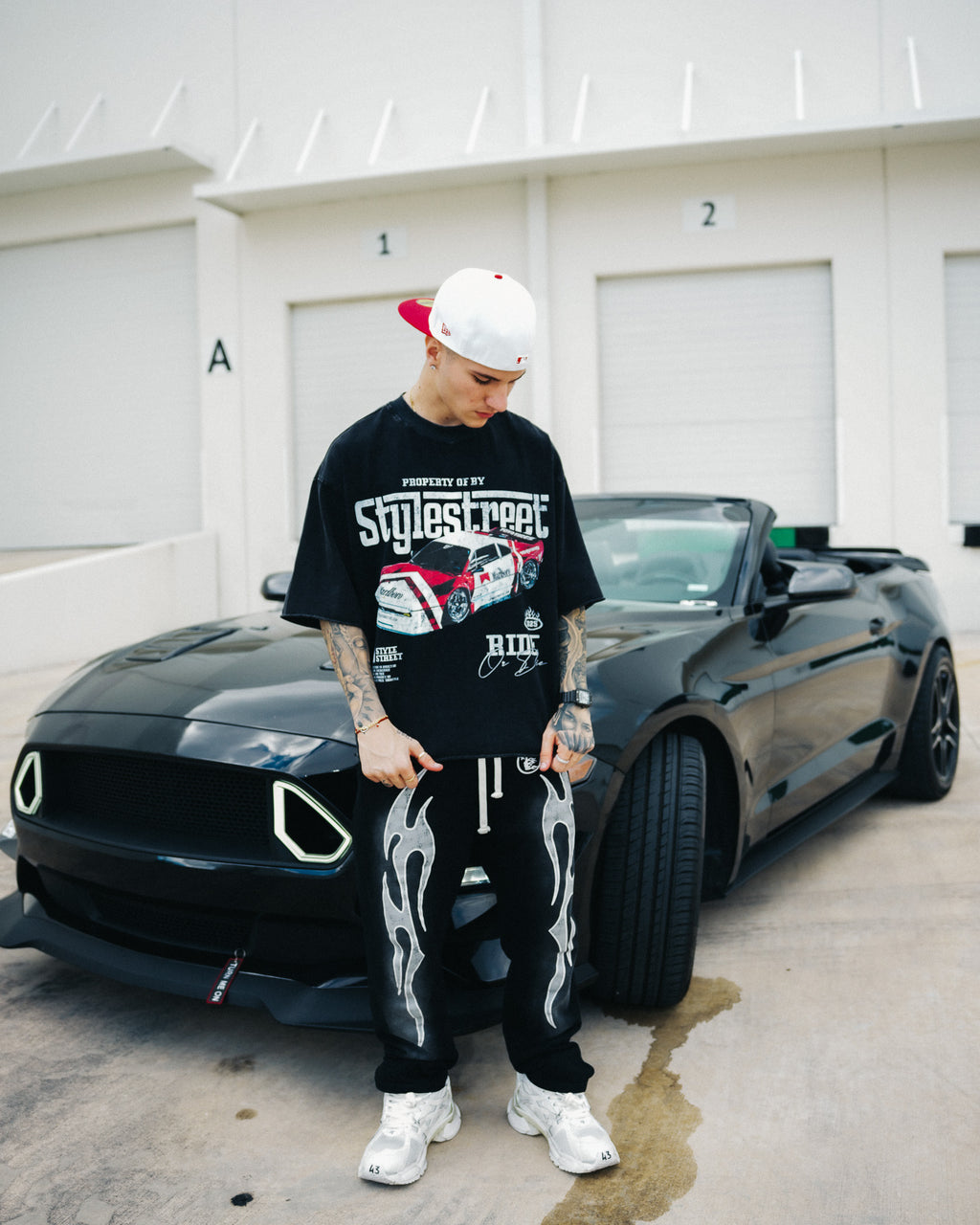 Marlboro T-shirt Snow Washed