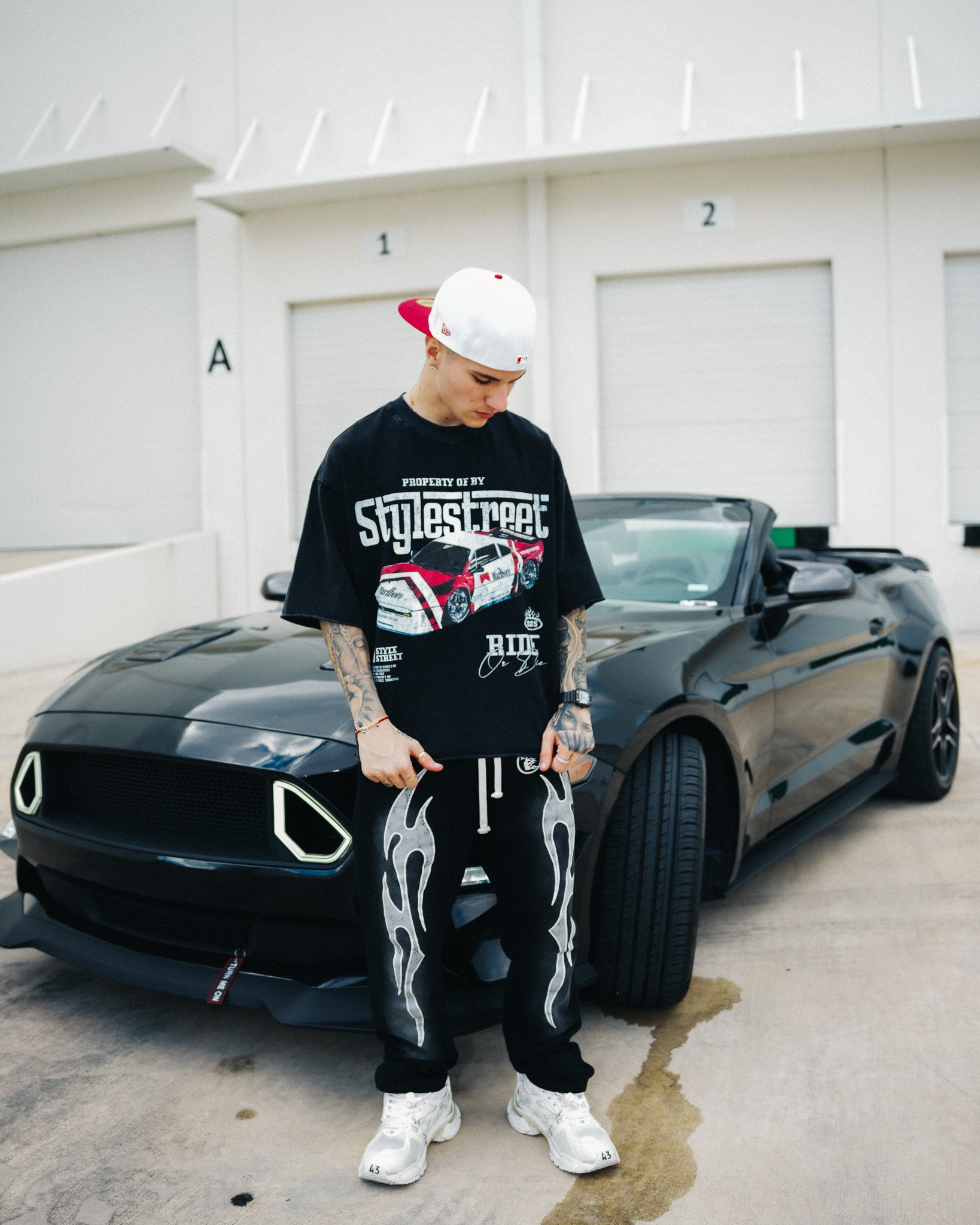 Marlboro T-shirt Snow Washed