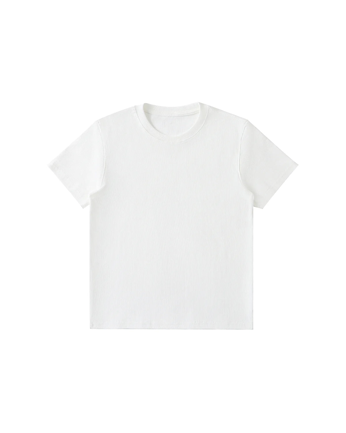 STYLESTREET — White Bodycon Ribbed Crop Top