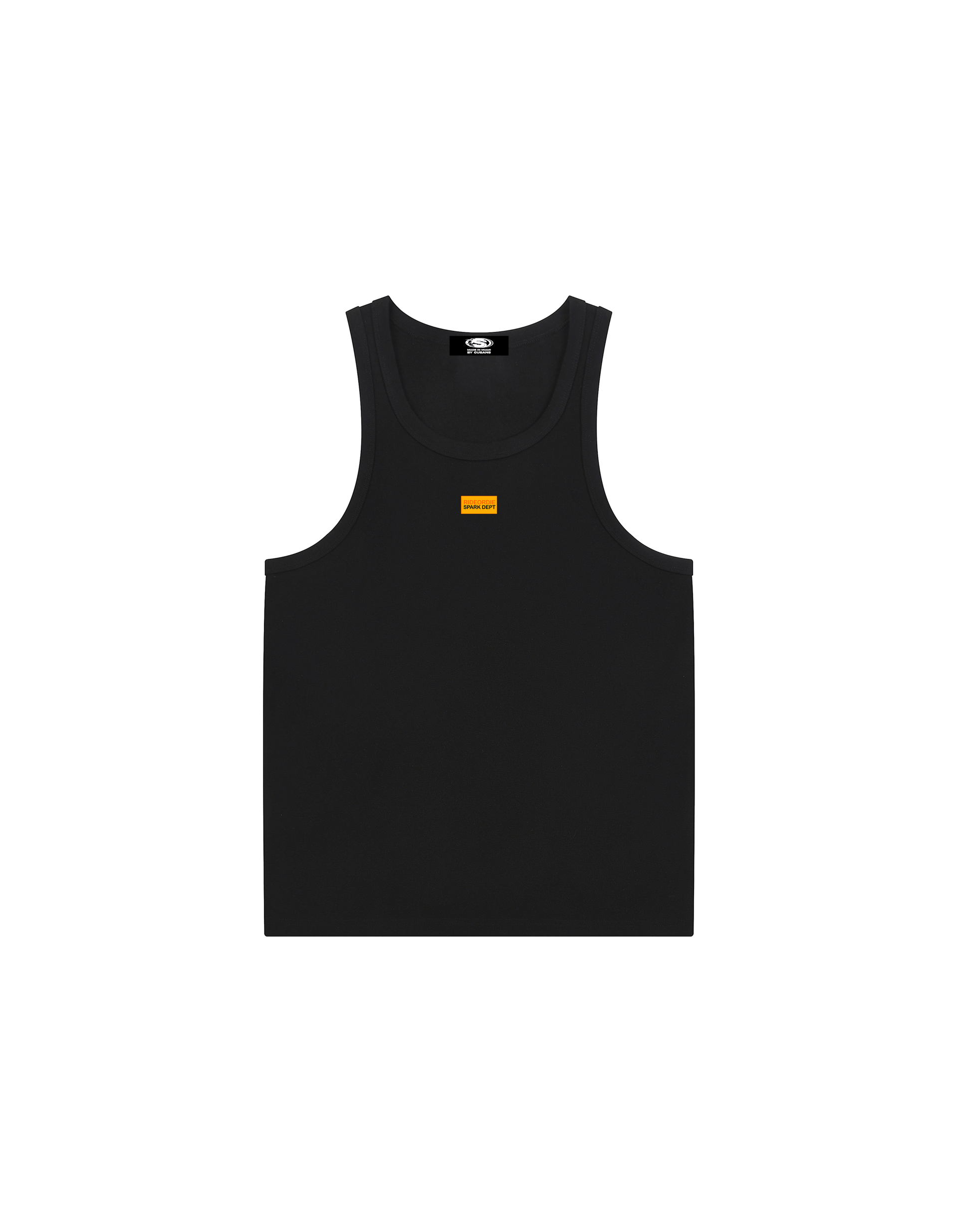 Basic RIDE OR DIE Black Tank Top