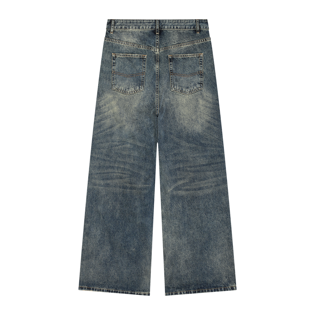 STYLESTREET — Vintage Wash Wide-Leg Jeans
