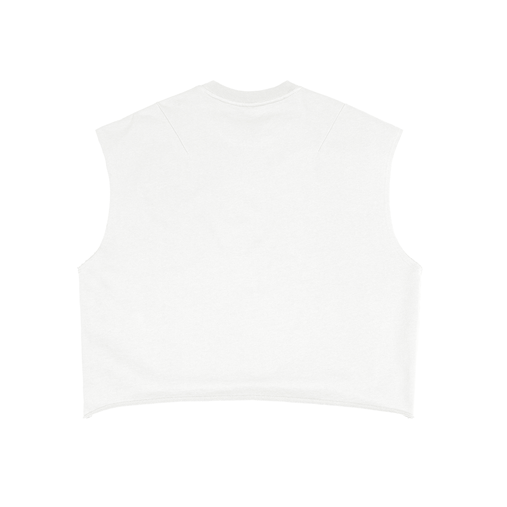 STYLESTREET French Terry Boxy Tank Top