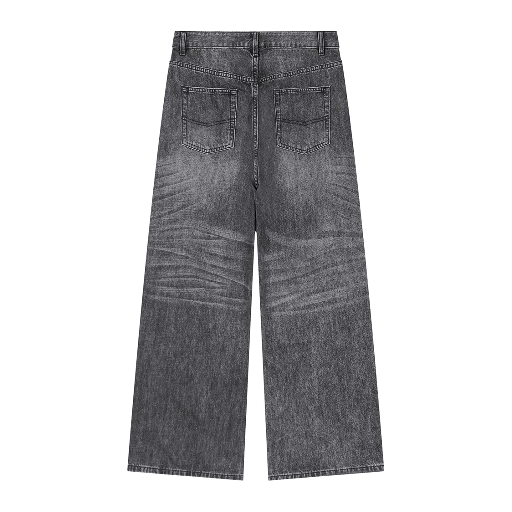 STYLESTREET — Vintage Wash Wide-Leg Jeans