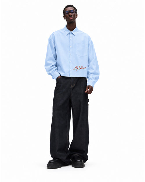 STYLESTREET Boxy Button-Up Shirt