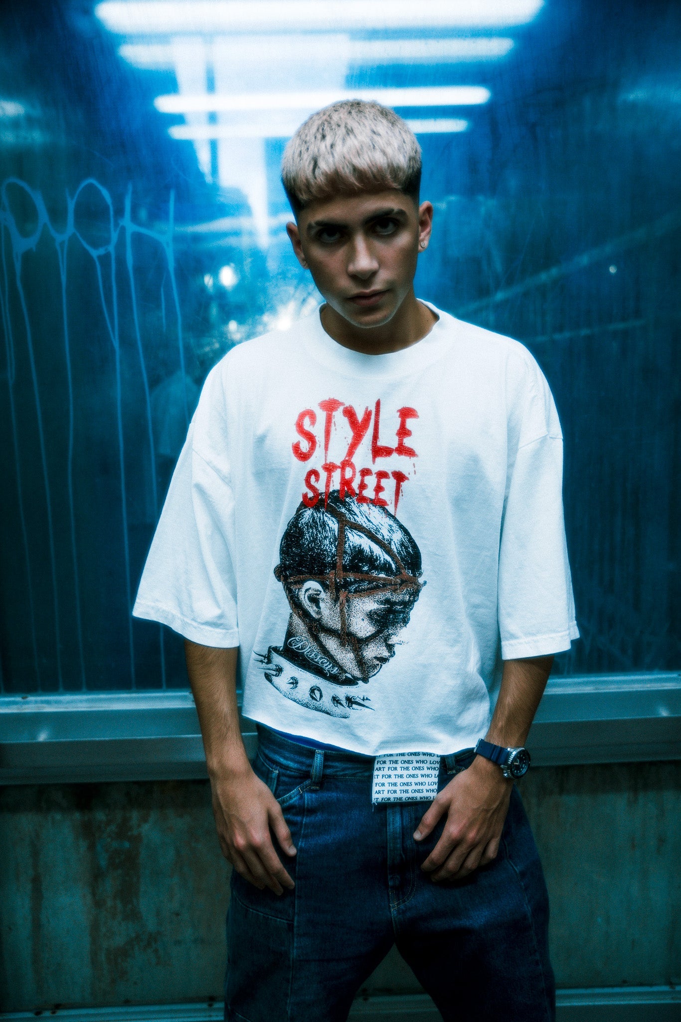 DISSCUS - T - SHIRT - EXTRA OVERSIZED BOXY FIT - STYLESTREET