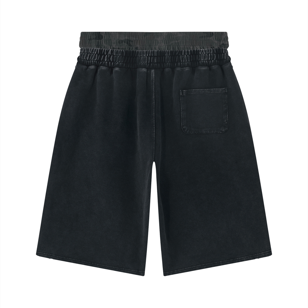 STYLESTREET — Distressed Wide-Leg Shorts
