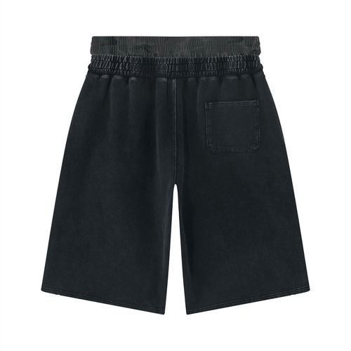 STYLESTREET Distressed Wide-Leg Shorts