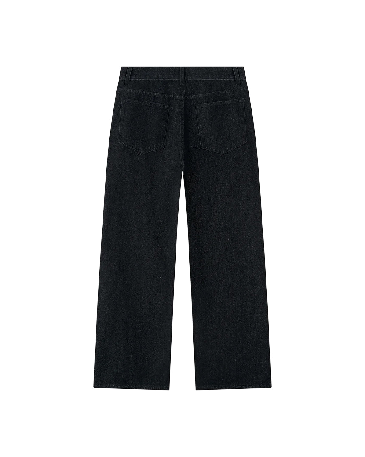 STYLESTREET — Black Vintage Wide-Leg Jeans