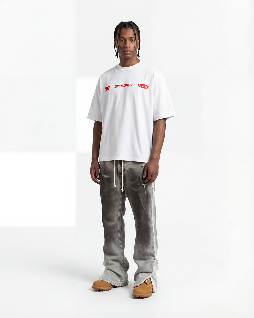 RACING LOGO - Cropped T-Shirt