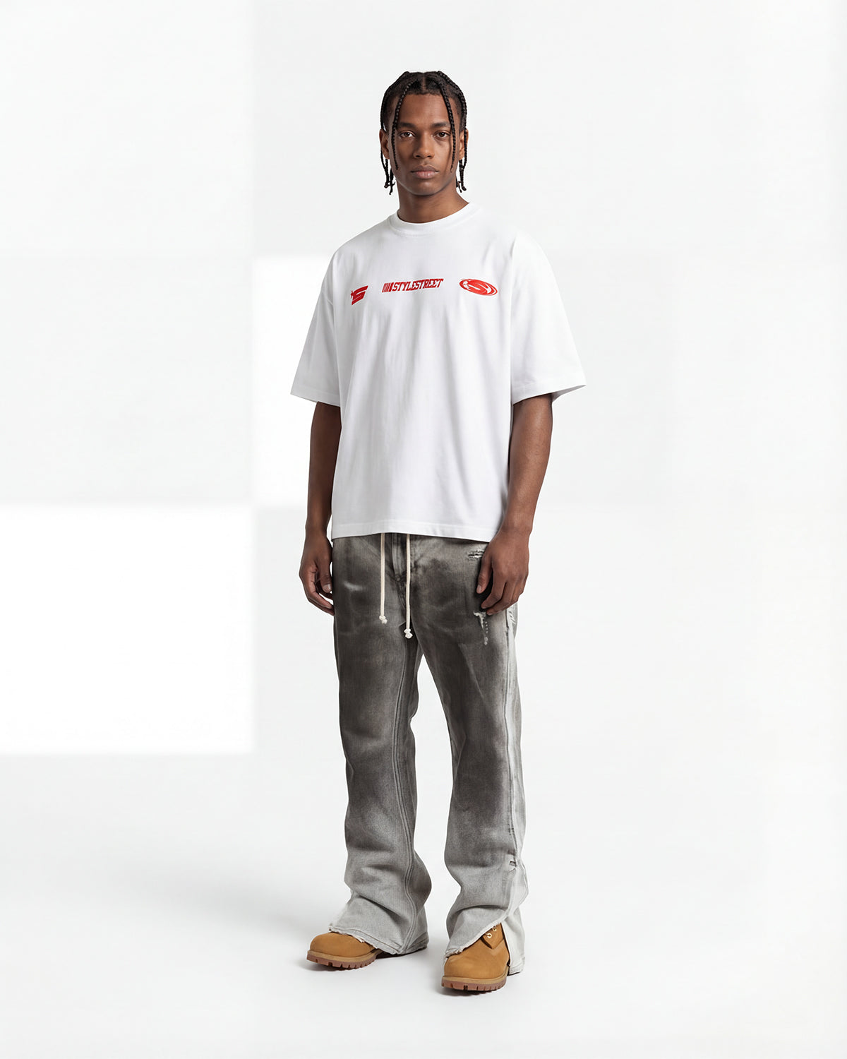 RACING LOGO - Cropped T-Shirt