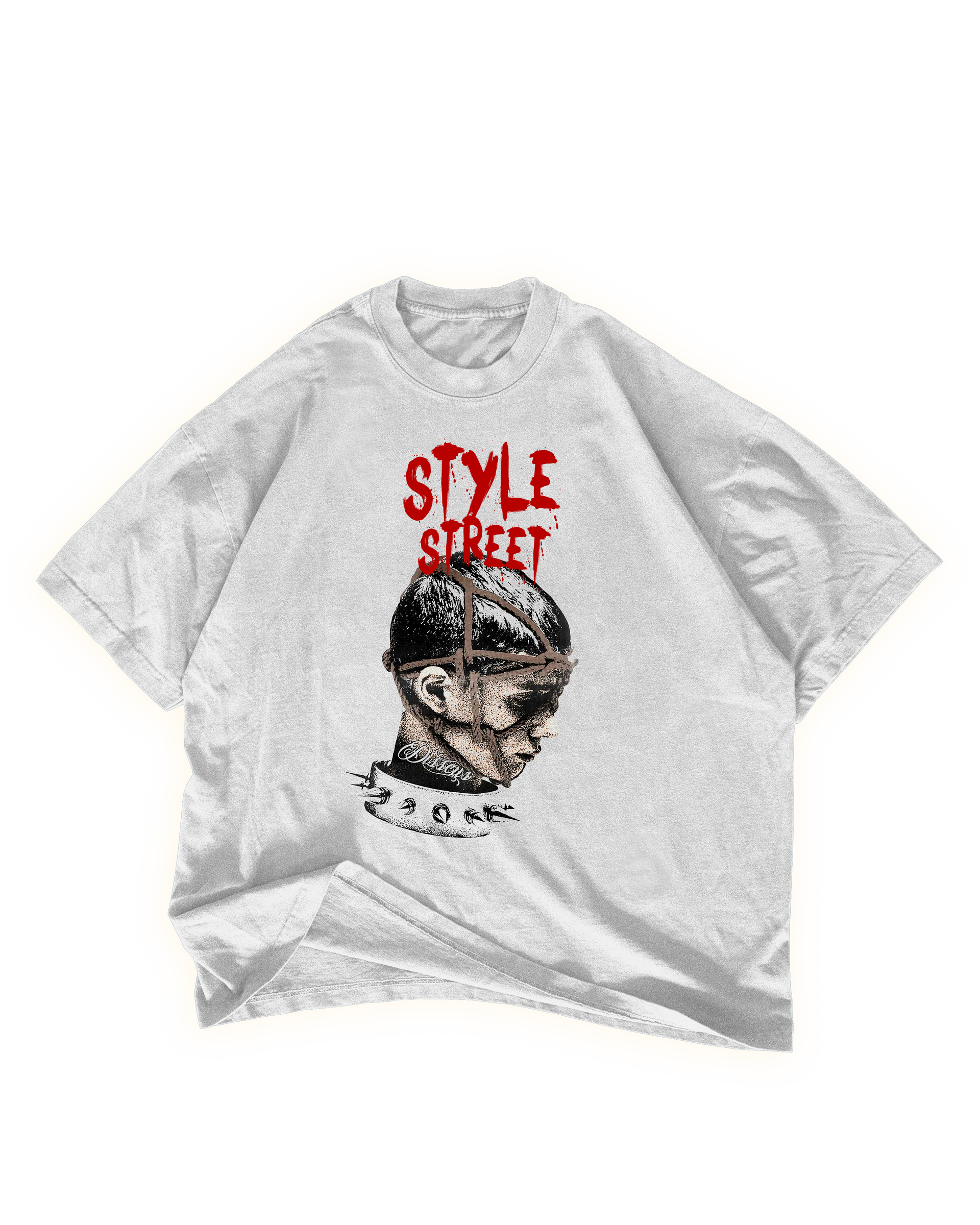 DISSCUS - T-SHIRT - EXTRA OVERSIZED BOXY FIT