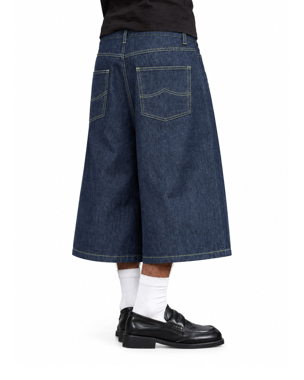 STYLESTREET — Vintage Wash Baggy Denim Shorts