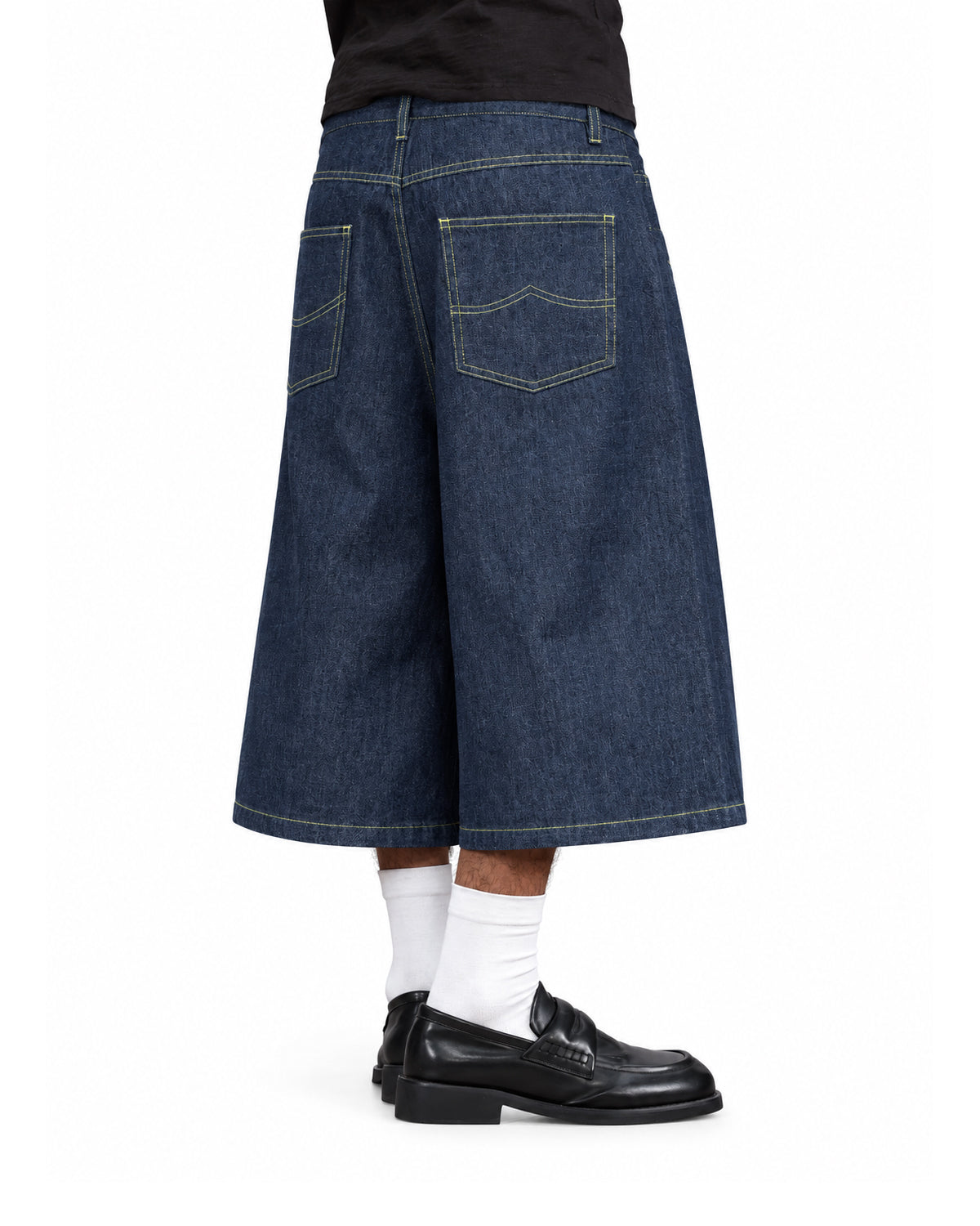 STYLESTREET — Vintage Wash Baggy Denim Shorts
