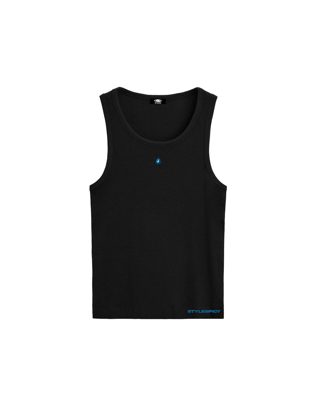 Basic Tank Top - STYLESPICY BLACK