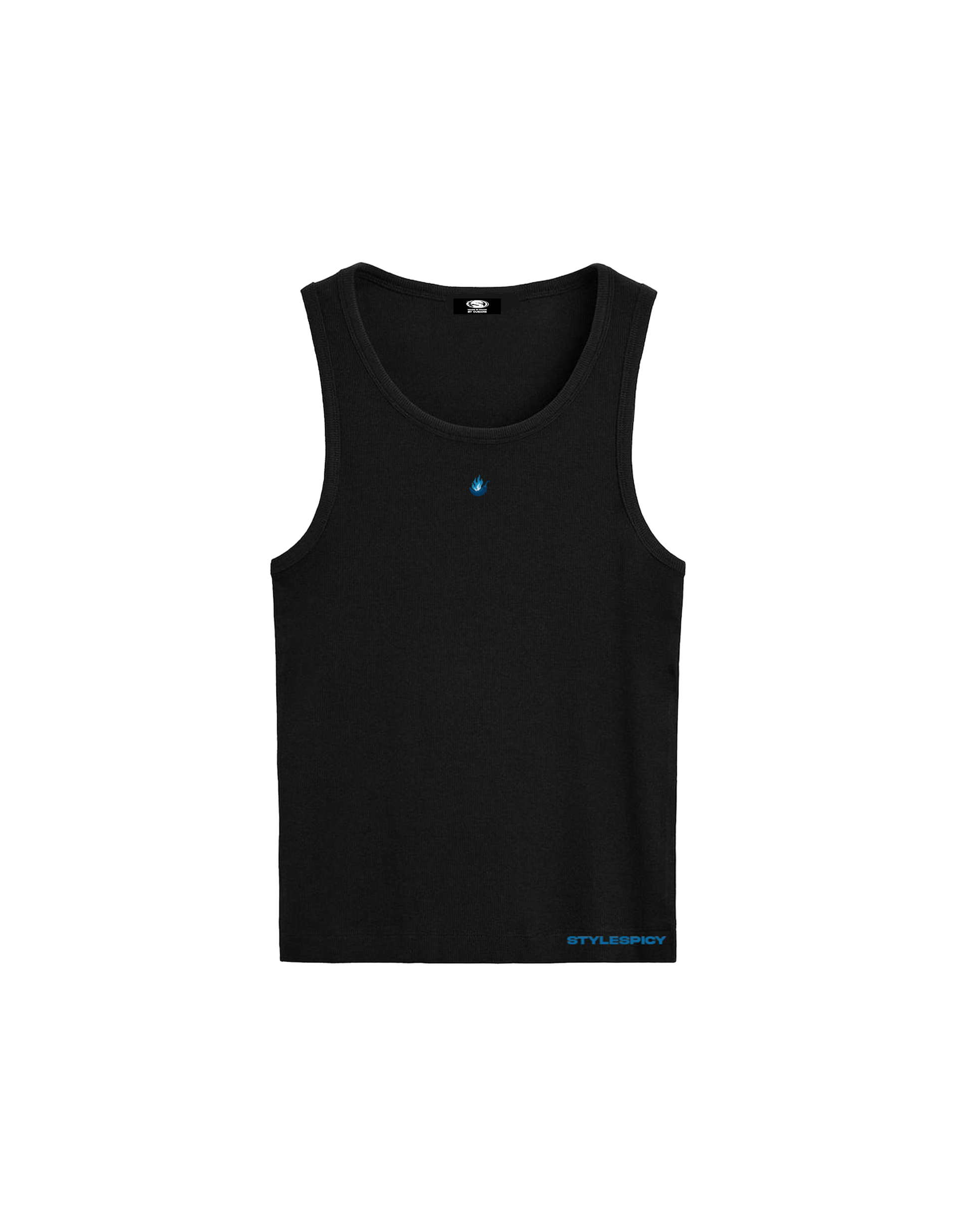 Basic Tank Top - STYLESPICY BLACK