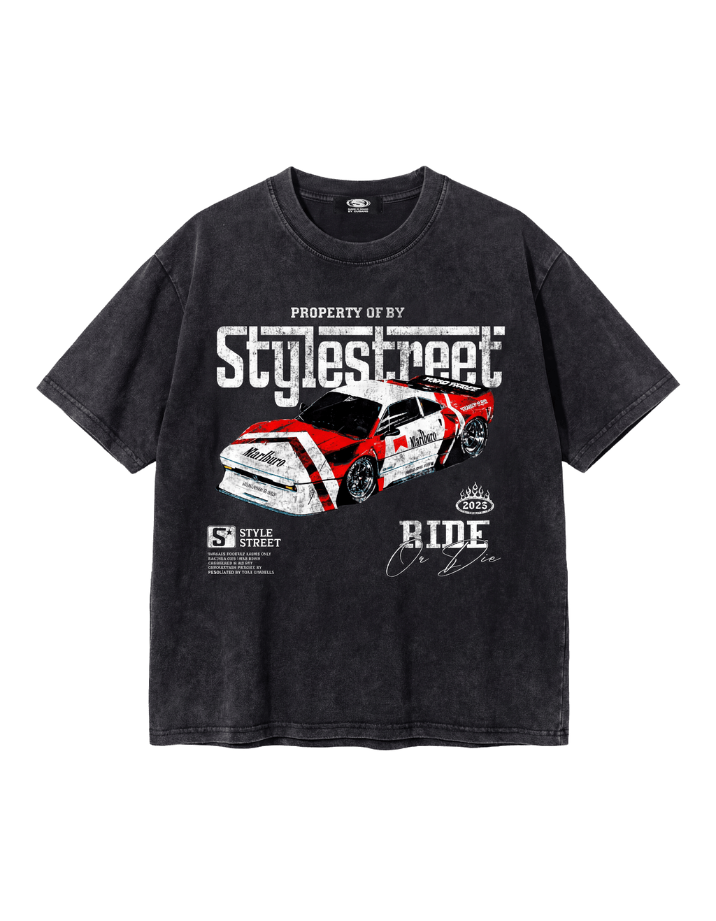 Marlboro T-shirt Snow Washed