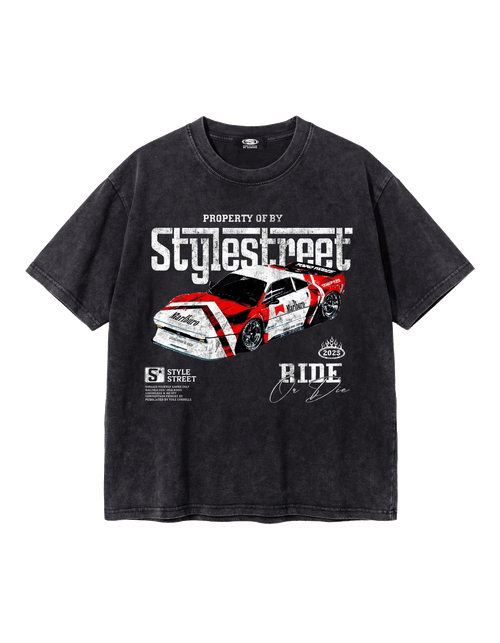 Marlboro Snow Washed — T-shirt Cropped 285GSM